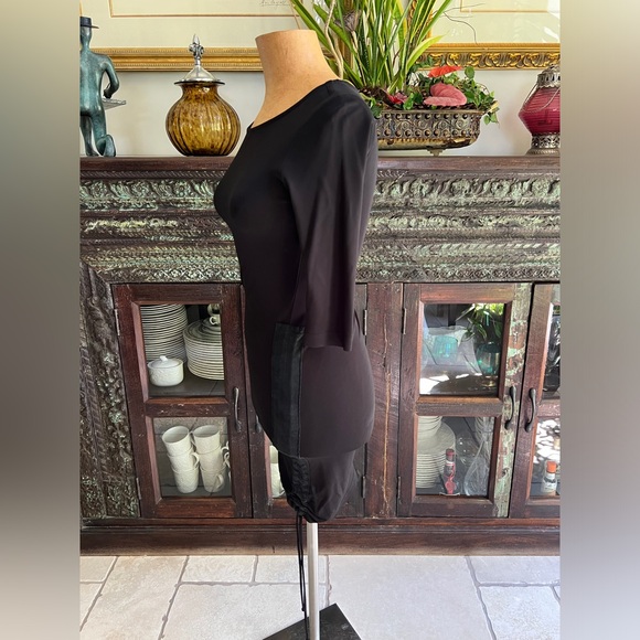 SW3 Bespoke Long Sleeve Bodycon Dress with drawstring - Picture 4 of 8